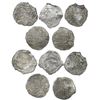 Image 1 : Lot of five Potosi, Bolivia, cob 8 reales, Philip III, various assayers (where visible), all Grade 3