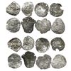 Image 1 : Lot of eight Potosi, Bolivia, cob 4 reales, Philip III, various assayers (where visible), all Grade 