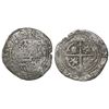 Image 1 : Potosi, Bolivia, cob 2 reales, Philip II, assayer B (3rd period), Grade 1 (Grade-2 quality).