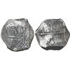 Image 1 : Mexico City, Mexico, cob 8 reales, Philip IV, assayer not visible (D).