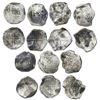Image 1 : Lot of seven Mexico City, Mexico, cob 8 reales, Philip III and IV, assayers not visible.