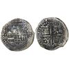 Image 1 : Potosi, Bolivia, cob 8 reales, Philip III, assayer M.