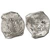 Image 1 : Mexico City, Mexico, cob 8 reales, Philip IV, assayer P (ca. 1650).