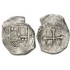 Image 1 : Mexico City, Mexico, cob 8 reales, Philip IV, assayer P (ca. 1650).