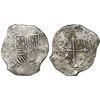 Image 1 : Mexico City, Mexico, cob 8 reales, Philip IV, assayer P (ca. 1650).