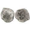 Image 1 : Mexico City, Mexico, cob 8 reales, Philip IV, assayer P (ca. 1650).