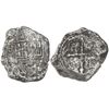 Image 1 : Mexico City, Mexico, cob 8 reales, Philip IV, assayer P (ca. 1650).