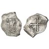 Image 1 : Mexico City, Mexico, cob 8 reales, Philip IV, assayer not visible (assayer P, ca. 1650).