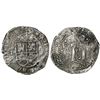 Image 1 : Potosi, Bolivia, cob 8 reales, 1652E transitional Type V/A, motto as PLVS-VL-TRA, very rare.