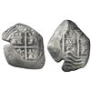 Image 1 : Potosi, Bolivia, cob 4 reales, 1664(E ).