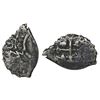 Image 1 : Mexico City, Mexico, cob 1/2 real, 1701(L), Charles II posthumous, extremely rare.