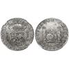 Image 1 : Mexico City, Mexico, pillar 8 reales, Philip V, 1733F, encapsulated NGC XF details / saltwater damag