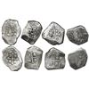 Image 1 : Lot of four Mexico City, Mexico, cob 8 reales, dated 1731 and 1732, assayer F.