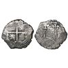 Image 1 : Potosi, Bolivia, cob 4 reales, 1725Y, (Louis I), rare.