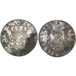 Mexico City, Mexico, pillar 8 reales, Philip V, 1738MF.