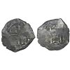 Image 1 : Potosi, Bolivia, cob 4 reales, 1670E.