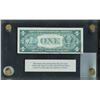 Image 2 : USA, $1 silver certificate, series 1935D, certified PCGS Grade A, with press photo of recovered safe