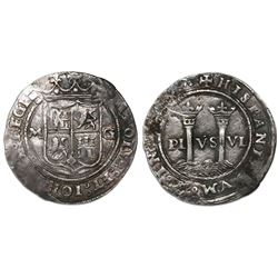 Mexico City, Mexico, 1 real, Charles-Joanna, "Late Series," assayer G to right, mintmark M to left (