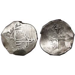 Mexico City, Mexico, cob 8 reales, (1)632(D), rare.