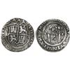 Image 1 : Lima, Peru, 4 reales, Philip II, assayer R (Rincon) to left, second denomination o-iiii to right, mo