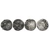 Image 1 : Lot of two Lima, Peru, 1/2R, Philip II, assayer R (Rincon) to left.