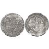 Image 1 : Lima, Peru, cob 2 reales, Philip II, assayer Diego de la Torre, *-ii to left, P-oD to right, encapsu
