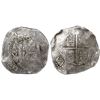 Image 1 : Lima, Peru, cob 8 reales, 1659V, assayer to left, denomination to right (Series IA), encapsulated NG