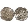 Image 1 : Potosi, Bolivia, cob 8 reales, Philip II, assayer B (4th period).