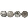 Image 1 : Lot of two Potosi, Bolivia, cob 8 reales, Philip II, assayer B (3rd and 5th periods).