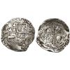Image 1 : Potosi, Bolivia, cob 8 reales, Philip III, assayer B, rare.