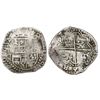 Image 1 : Potosi, Bolivia, cob 8 reales, Philip III, assayer C/Q, rare.