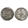 Image 1 : Potosi, Bolivia, cob 4 reales, Philip II, assayer B (1st period).
