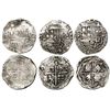 Image 1 : Lot of three Potosi, Bolivia, cob 4 reales, Philip II, assayers B and RL.