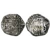 Image 1 : Potosi, Bolivia, cob 4 reales, 1630T, rare.