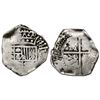 Image 1 : Potosi, Bolivia, cob 4 reales, 1647, assayer not visible, very rare.