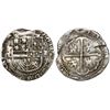 Image 1 : Potosi, Bolivia cob 2 reales, Philip II, assayer L (1st period), with P-L over denomination ii to le