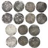 Image 1 : Lot of seven Potosi, Bolivia, cob 2 reales of Philip II assayer B (various periods).