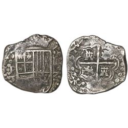 Potosi, Bolivia, cob 2 reales, (16)29T, rare.