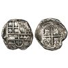Image 1 : Potosi, Bolivia, cob 2 reales, (1)630T, 4R-sized shield, rare.