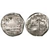 Image 1 : Potosi, Bolivia, cob 2 reales, (1)634T, rare.