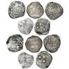 Image 1 : Lot of five Potosi, Bolivia, cob 2 reales, Philip IV, assayers T, P and TR (1620s-1630s).