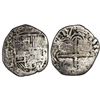 Image 1 : Potosi, Bolivia, cob 1 real, 1617M, rare.