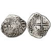 Image 1 : Potosi, Bolivia, cob 1 real, 1618T, rare.