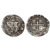 Image 1 : Potosi, Bolivia, cob 1/2 real, Philip II, assayer B/A to left, rare.