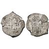 Image 1 : Potosi, Bolivia, cob 8 reales, 1716Y.