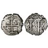 Image 1 : Potosi, Bolivia, cob 4 reales, 1700F.