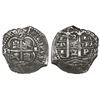 Image 1 : Potosi, Bolivia, cob 2 reales, 1657E.
