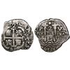 Image 1 : Potosi, Bolivia, cob 2 reales, 1682V.