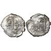 Image 1 : Potosi, Bolivia, cob 2 reales, 1686VR.