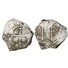 Image 1 : Potosi, Bolivia, cob 2 reales, 1689VR.